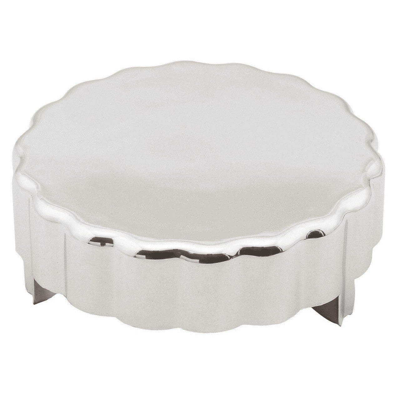 Chrome Power Steering Cap Cover - For Saginaw Pumps on Chevy GM Ford Chrysler
