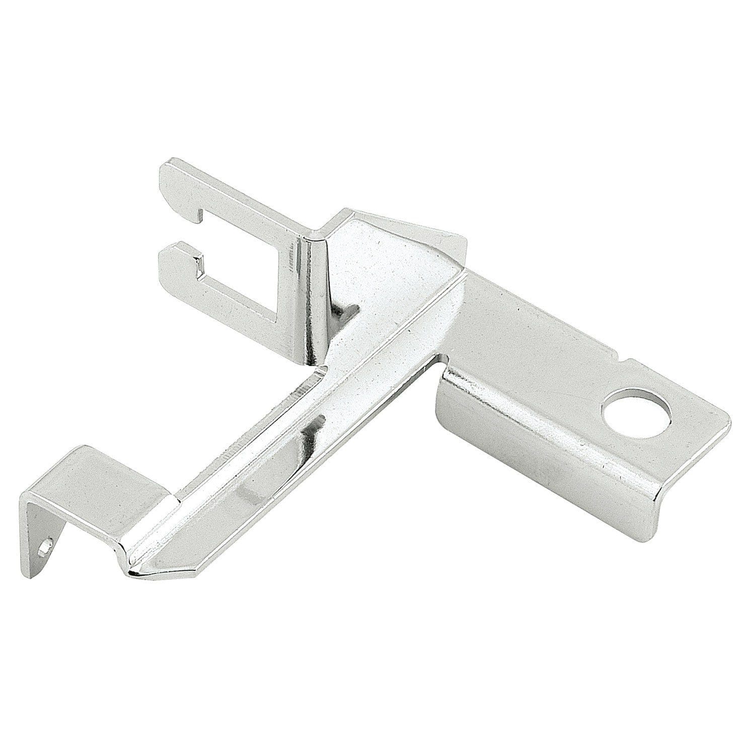 Chrome Carb Mounted Throttle Cable Bracket - Manual Transmissions