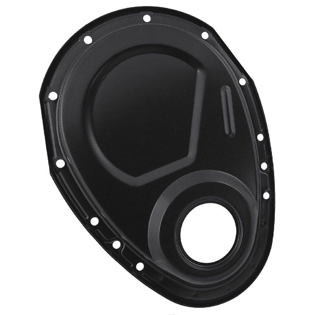 Black Timing Chain Cover - SB Small Block Chevy 283 - 400