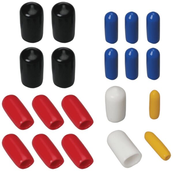 Vacuum Line Caps 20 Piece Coloured Cap Assortment John Woolfe Racing
