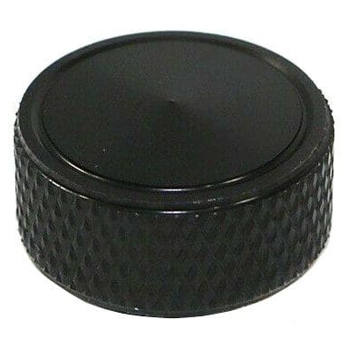 Black Knurled Air Cleaner / Air Filter Nut - 1/4"-20