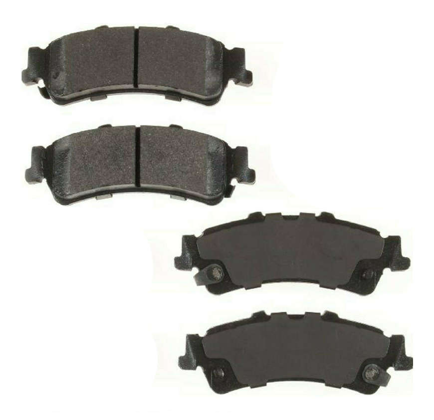 Rear Brake Pads 2002 Cadillac Escalade 4WD 19992002 Chevrolet