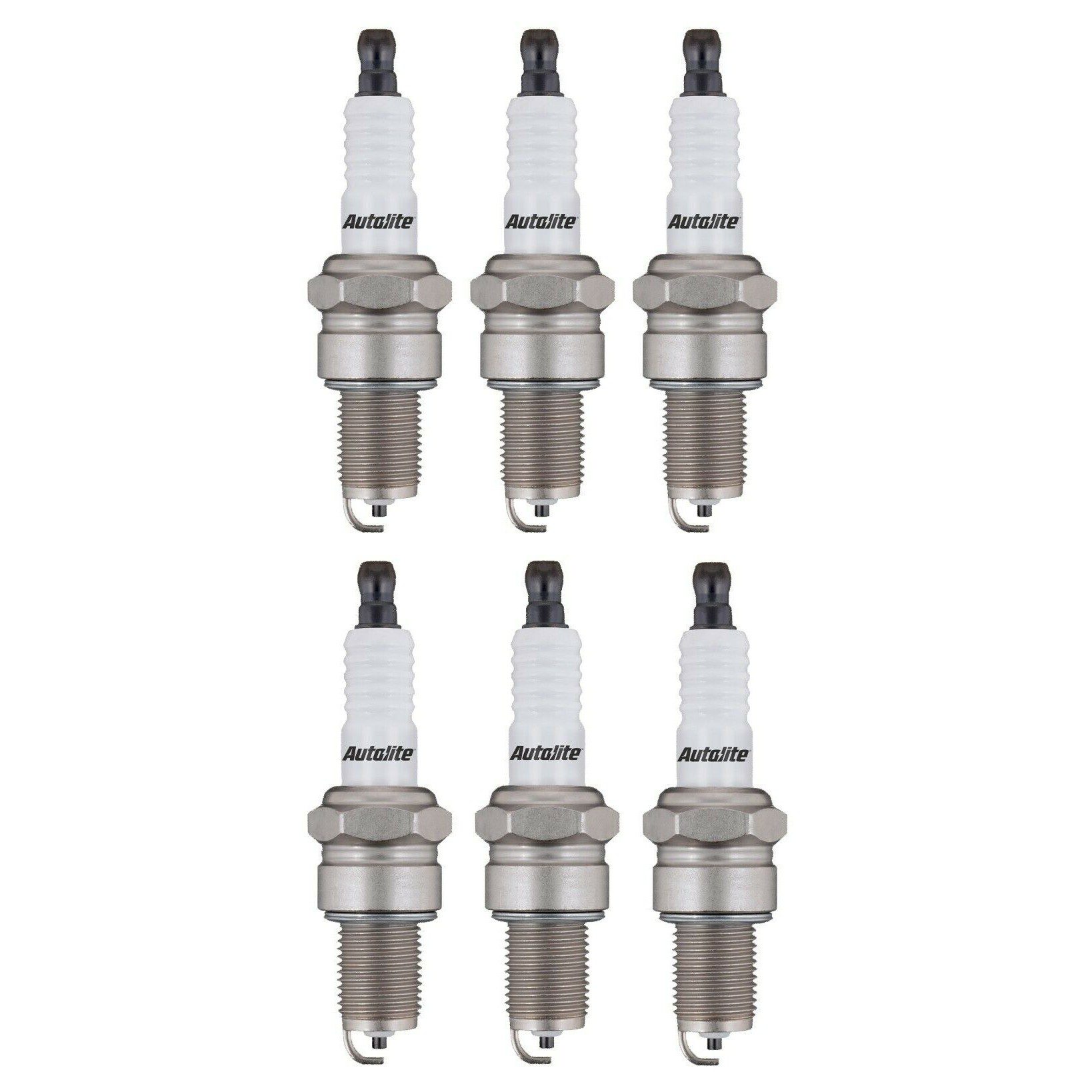 6 x Autolite Double Platinum Spark Plugs Part No. APP605 John