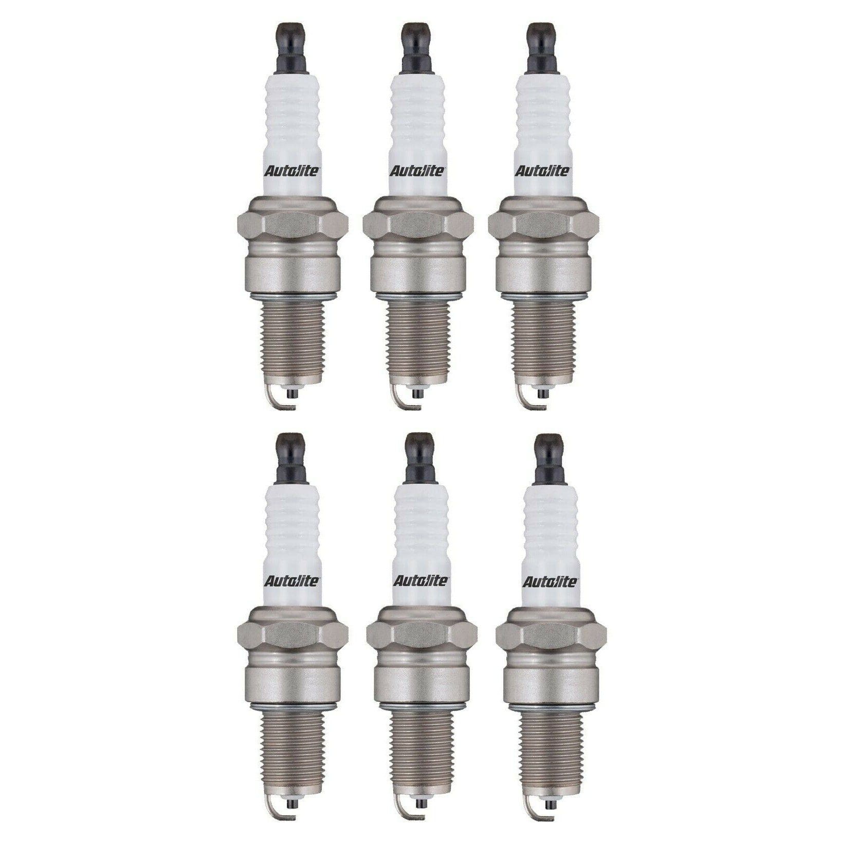 6 x Autolite Double Platinum Spark Plugs - Part No. APP646