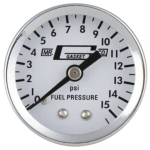 Mr Gasket 1561 Fuel Pressure Gauge 0-15 PSI