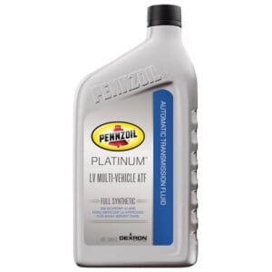 Pennzoil Platinum LV Multi-Vehicle ATF (Automatic Transmission Fluid) Full Synthetic - US Quart / 946 ml
