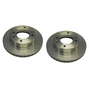 Bendix 141437 1 Pair Front Brake Discs 86-88 Mazda RX-7