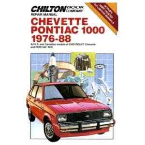 Chevette / Pontiac 1000 1976-88 Chilton Repair / Workshop Manual 6836