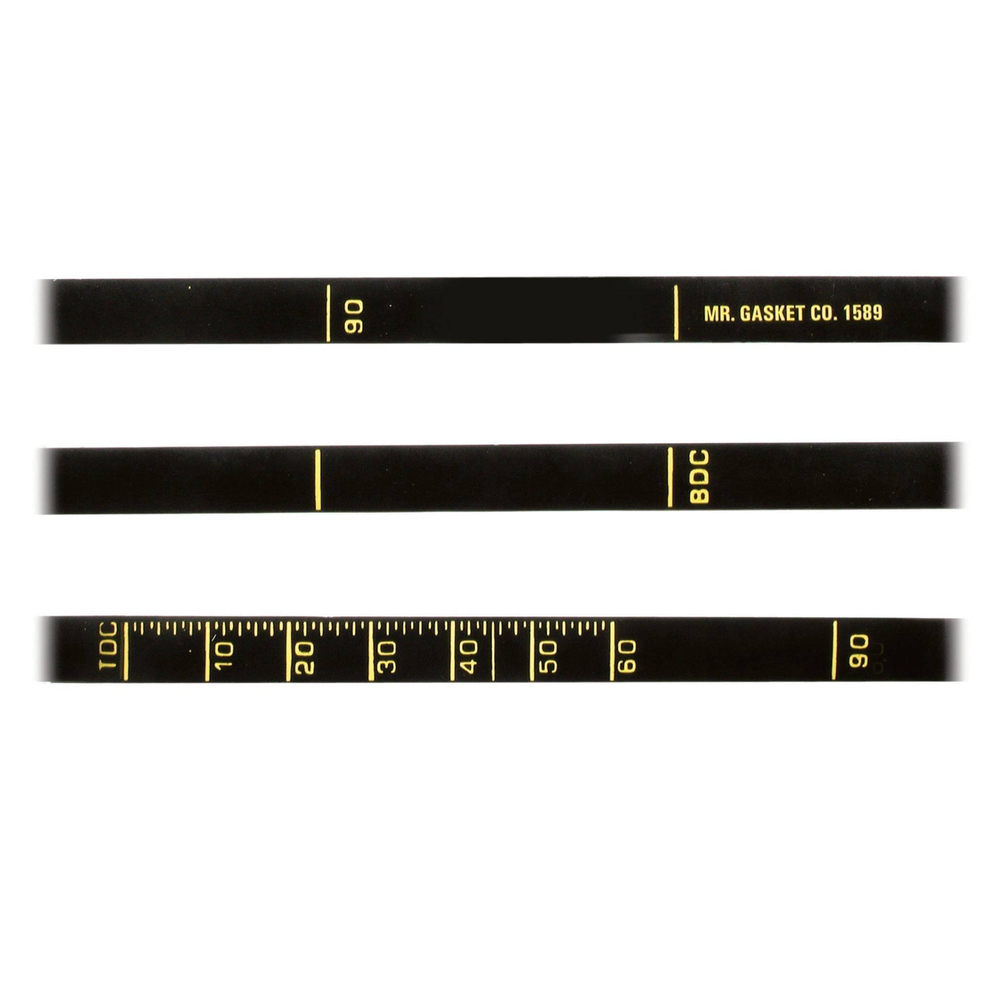 Mr Gasket 1589 Timing Tape For Big Block & Small Block Chevrolet With 7" Balancer