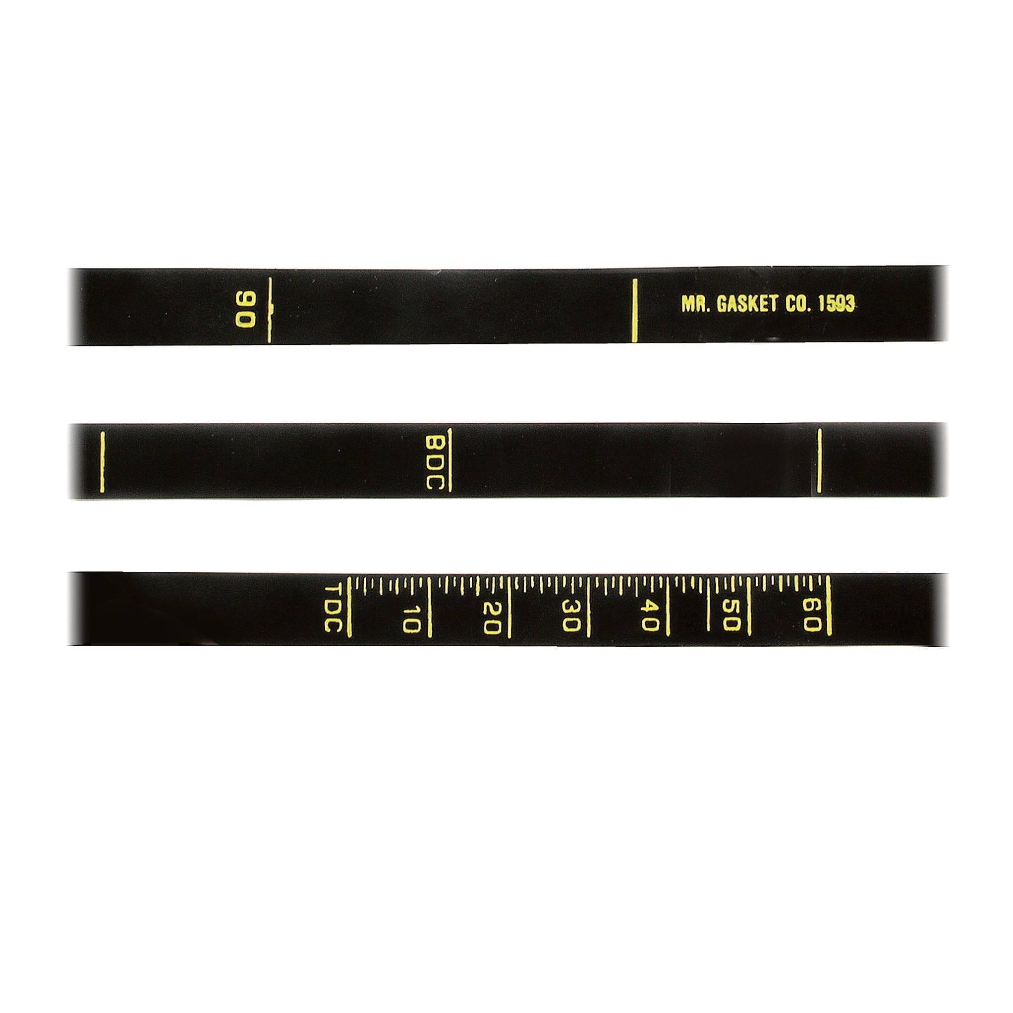 Mr Gasket 1593 Timing Tape For Big Block Chrysler With 7-1/4" Balancer