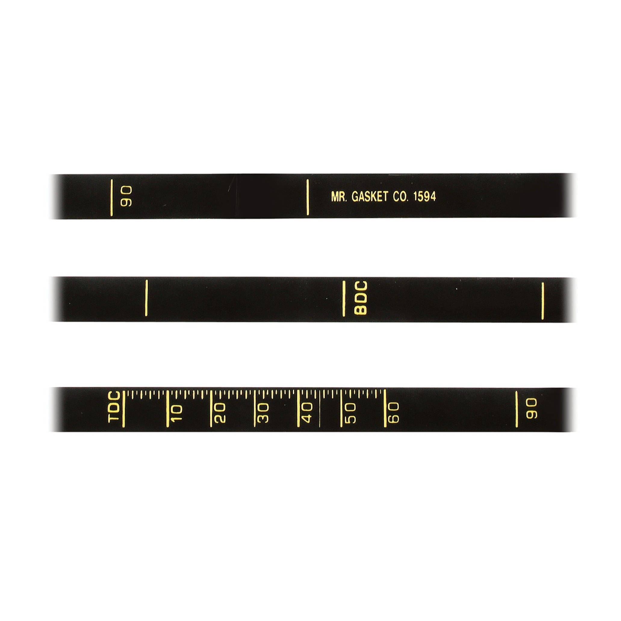 Mr Gasket 1594 Timing Tape For Small Block Ford With 6-3/8" Balancer