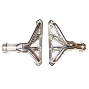 Hedman 88426 HTC Ceramic Coated Block Hugger Street Headers For SB Ford 289-351W