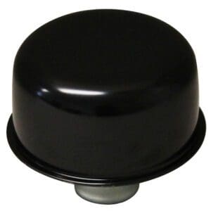 Black Valve Cover Breather - 1" Neck - Push In / Push On Style