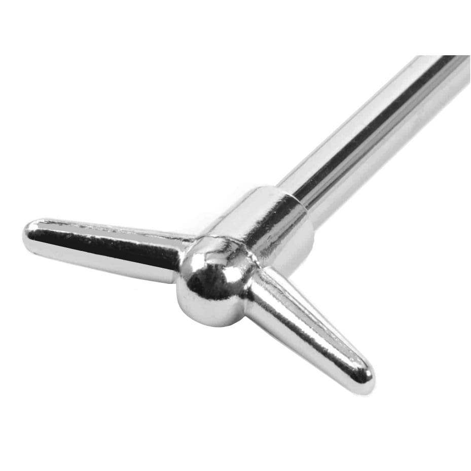 Chrome 2-Piece Y Wing Bolts For Valve Covers - 4" Long 1/4"-20 x 1" - Pack Of 4 - Image 2