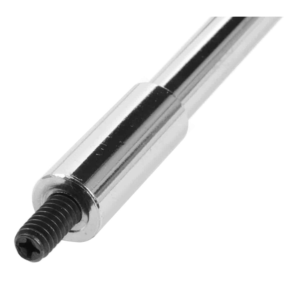 Chrome T-Bar Wing Nuts / Bolts For Valve Covers - 5" Long 1/4"-20 x 1-3/8" - Image 3