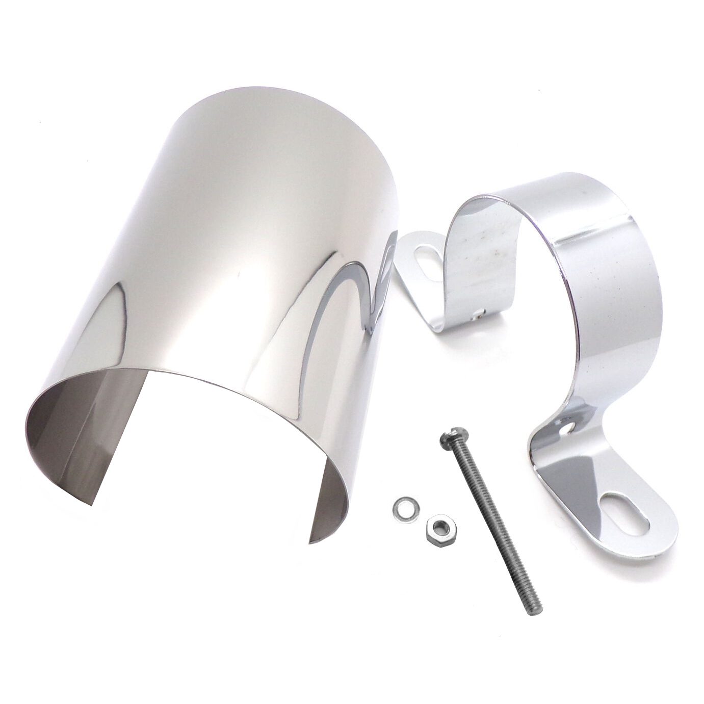 Chrome Ignition Coil Cover & Mounting Bracket Kit John Woolfe Racing