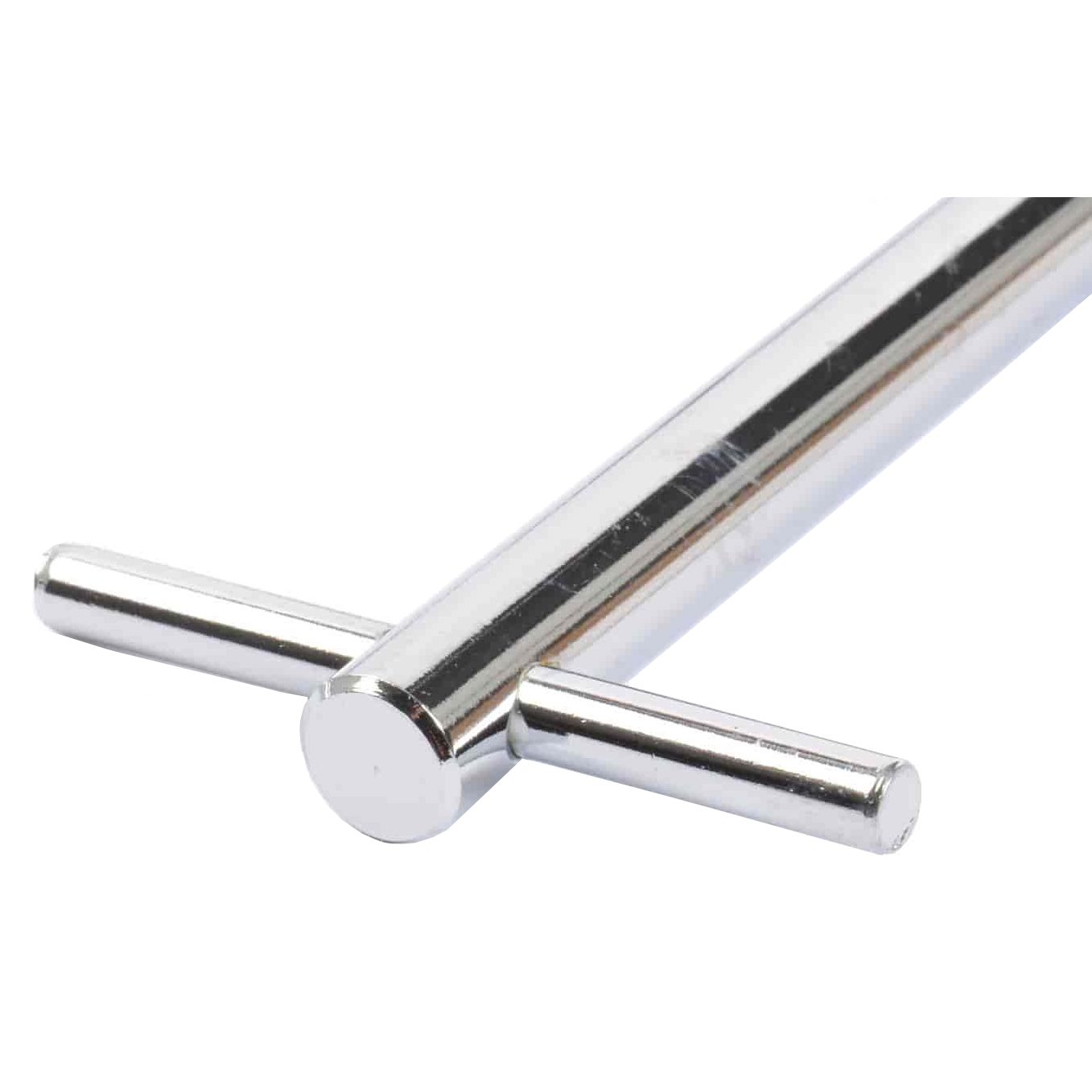 Chrome TBar Wing Nuts / Bolts For Valve Covers 4" Long 1/4"20 x 13