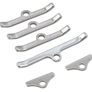 Chrome Valve Cover Spreader Bars - Small Block Ford 260-305, 351W - Pack Of 6
