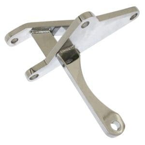 Chrome Alternator Bracket - BB Chevy With Short Water Pump