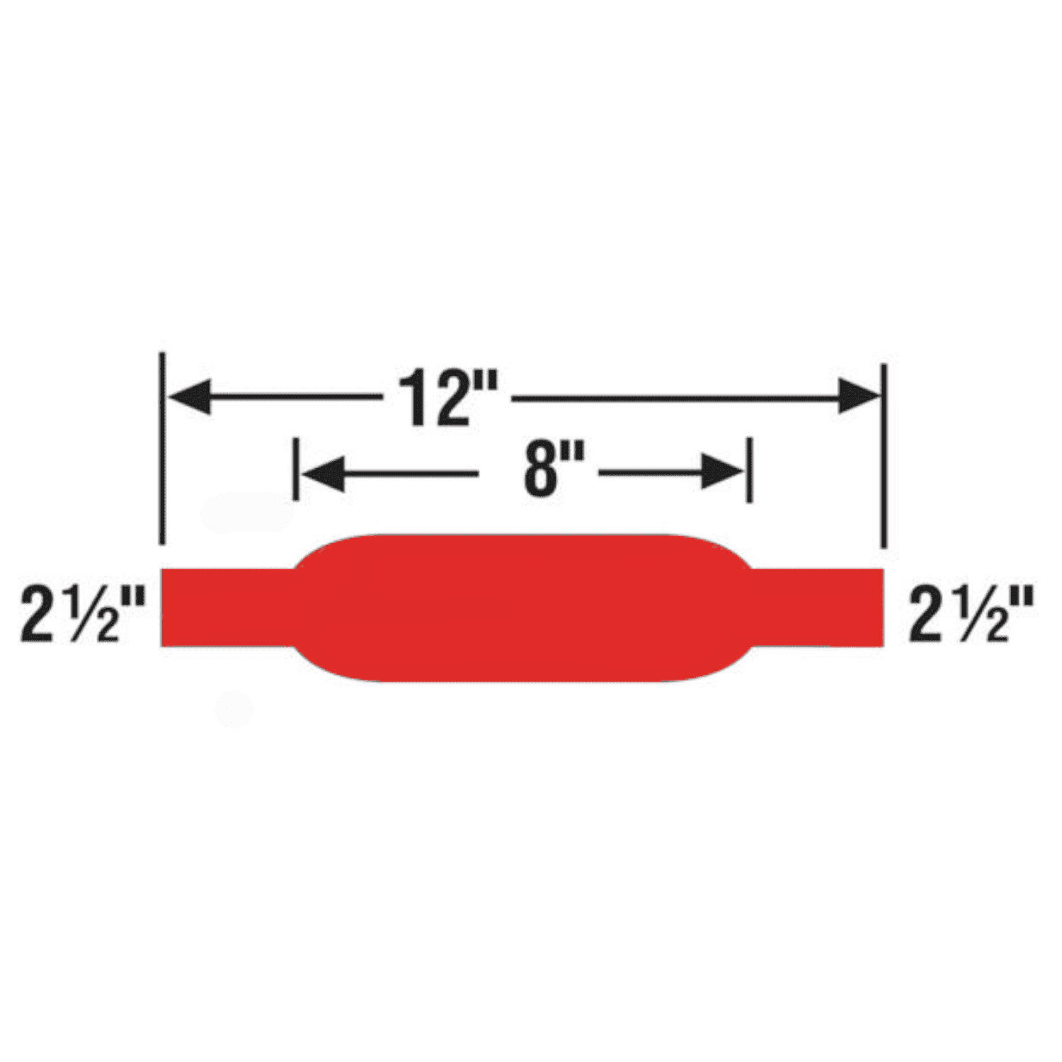 Silencieux Cherry Bomb 87521 Glasspack - Son Profond, Design Droit, Réduction Pression Arrière, Coupe Universelle - 5