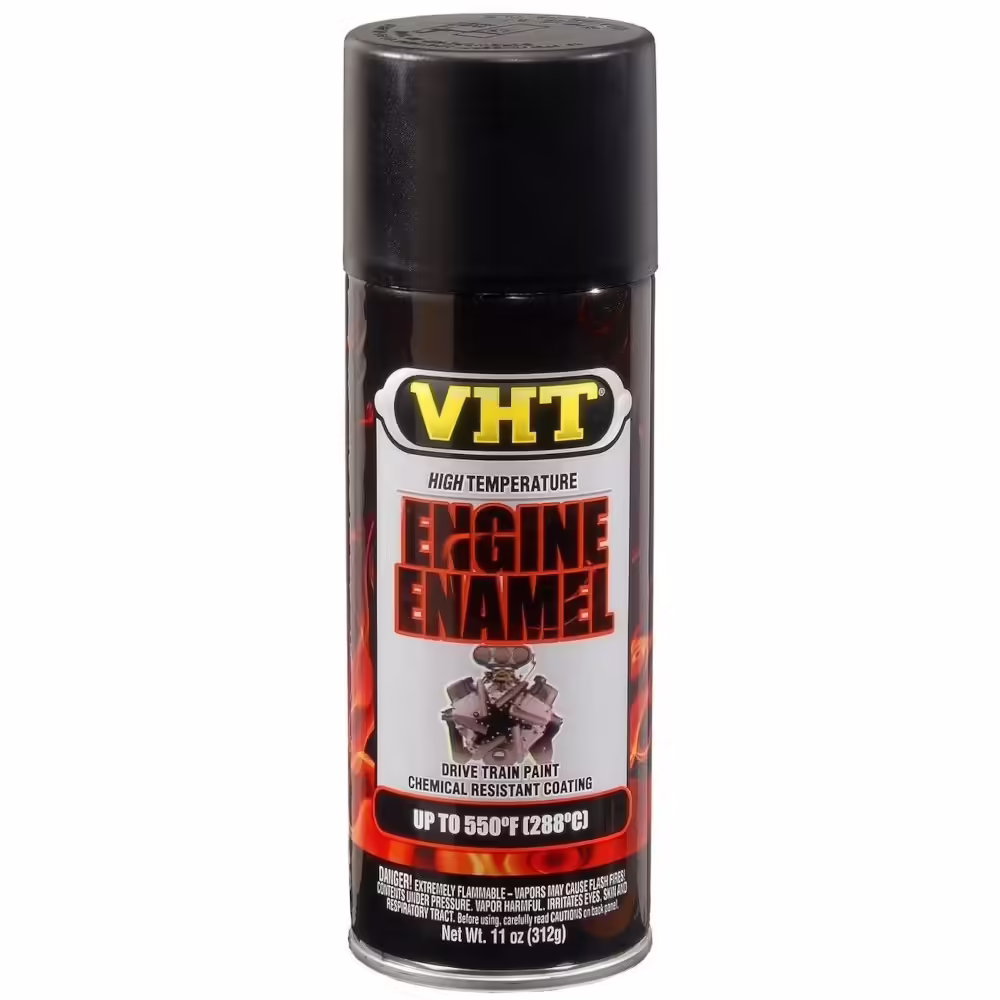 VHT SP130 Flat Black Engine Enamel Spray Paint