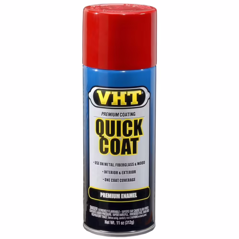 VHT SP501 Fire Red Quick Coat Acrylic Enamel Spray Paint