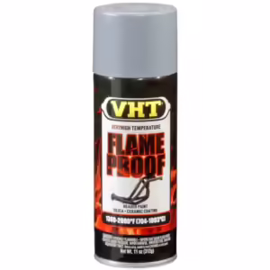 VHT SP104 Flat Grey Flameproof Coating Exhaust Spray Paint