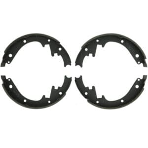 Drum Brake Shoe Set for 1956-1962 Chevrolet Corvette & 1966-1971 Jeep Jeepster
