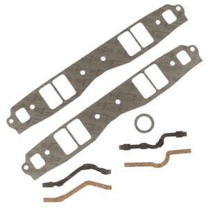 Mr Gasket 111 Performance Intake Manifold Gaskets - Fits 1955-91 SB Chevy 262-400 With Large Ports