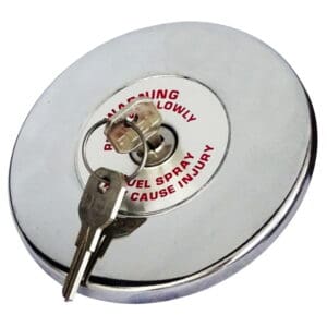 Stant Chrome Locking Fuel Tank Cap for Buick, Chevrolet, Chrysler, Dodge, Oldsmobile, Plymouth, Pontiac