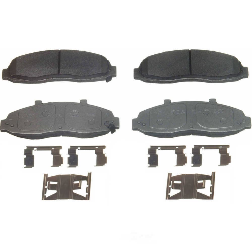 Front Disc Brake Pad Set for 1997-2003 Ford F-150 & 2002 Lincoln Blackwood