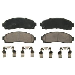 Front Disc Brake Pad Set for 2003-2011 Ford Ranger & 2002-2005 Mercury Mountaineer