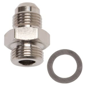 Edelbrock 8087 -6AN x 5/8"-20 Fuel Inlet Fitting for Edelbrock Square-Bore & Carter AFB Carburettors