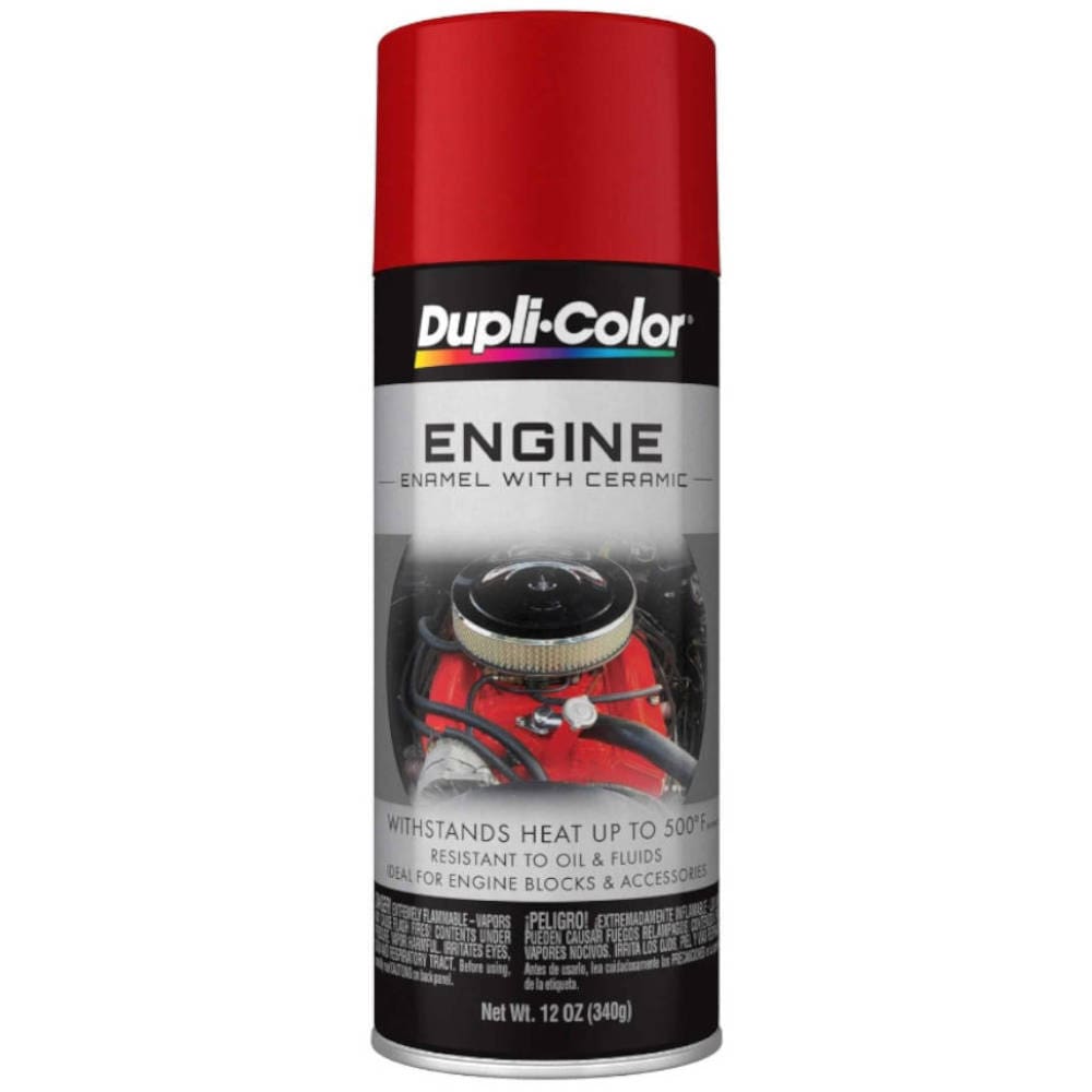 Dupli-Color DE1605 Ford Red Engine Enamel With Ceramic