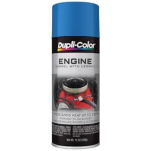 Dupli-Color DE1608 GM Blue Engine Enamel With Ceramic