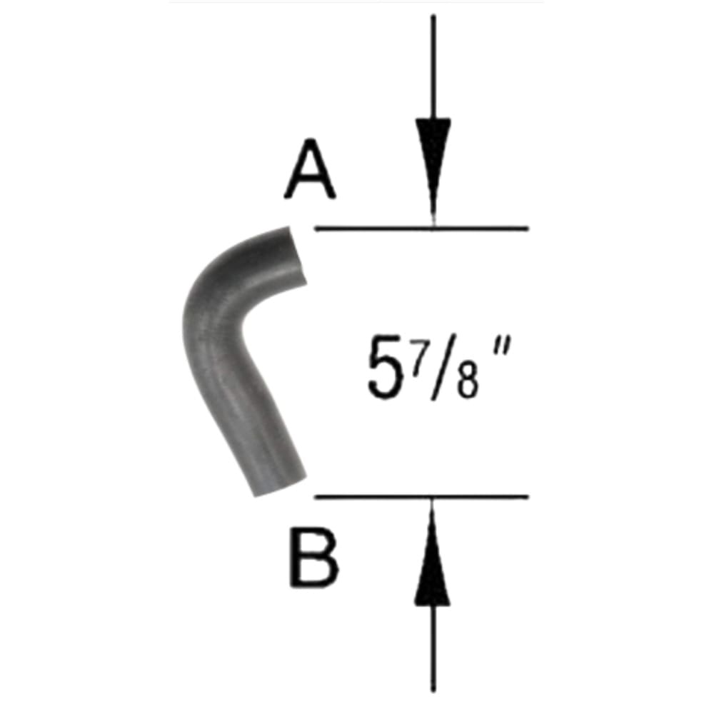 Dayco 70637 Molded Bypass Radiator Hose - Fits Chrysler, Dodge, Plymouth - Image 2