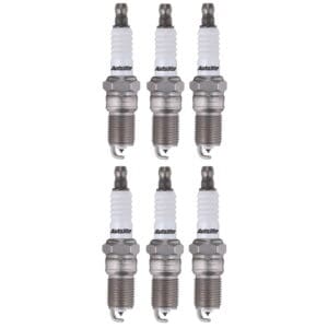 6 x Autolite Double Platinum Spark Plugs - Part No. APP103