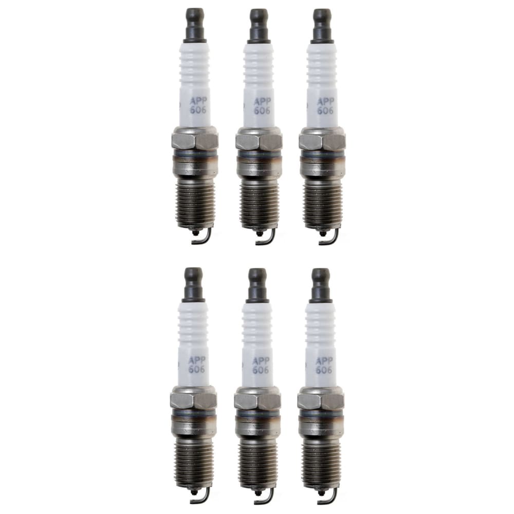 6 x Autolite Double Platinum Spark Plugs – Part No. APP606