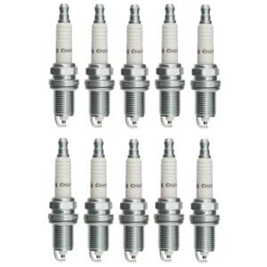 10 x Champion Spark Plugs QC9MC4 (Part No. 435) For 1996-2003 Dodge Ram 2500 & 3500