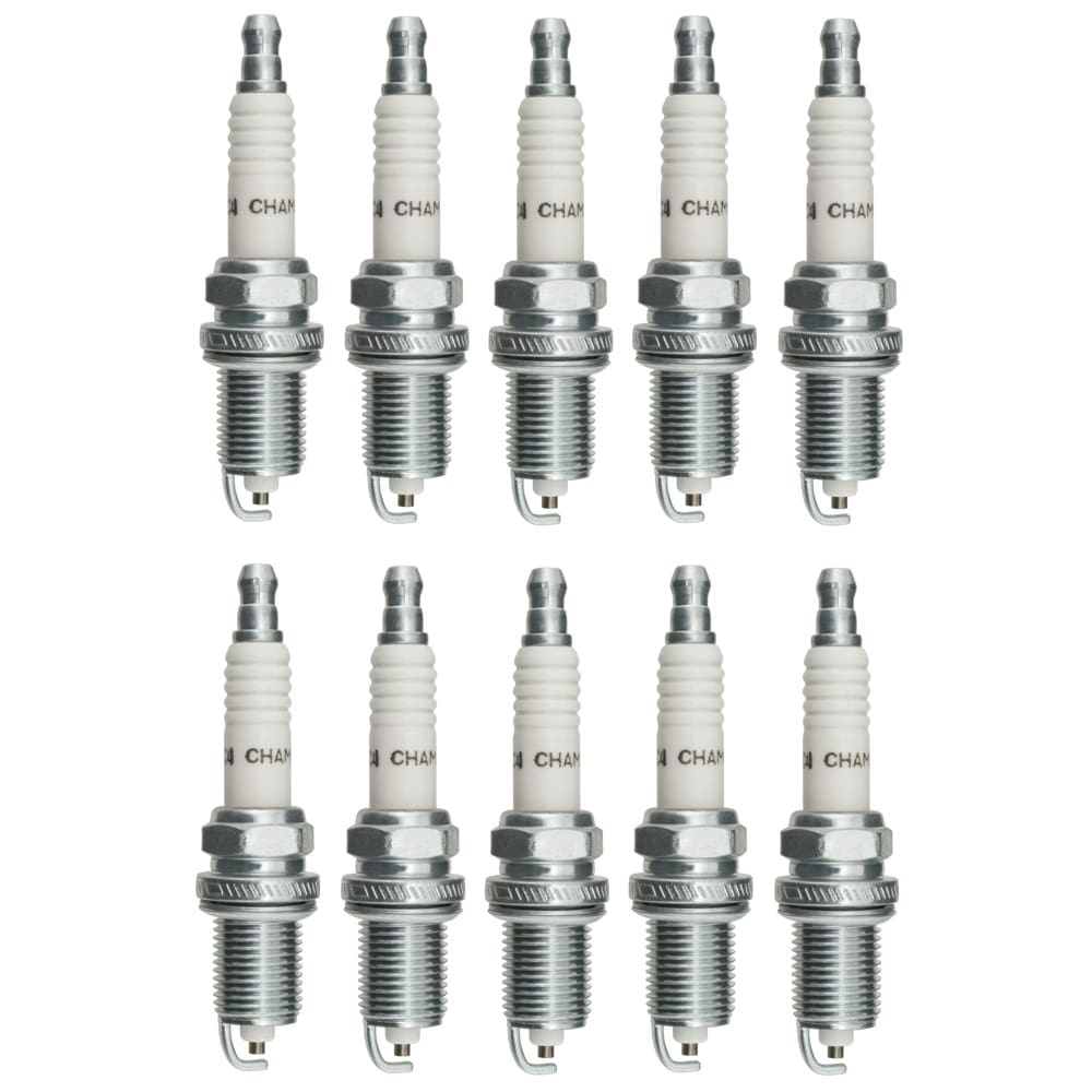 10 x Champion Spark Plugs QC9MC4 (Part No. 435) For 1996-2003 Dodge Ram 2500 & 3500