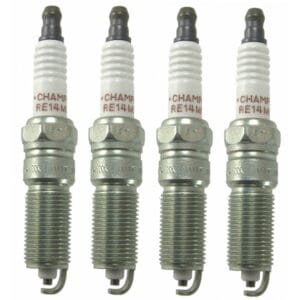 4 x Champion Spark Plugs RE14MCC5 (Part No. 470) - PT Cruiser, Dodge Neon / Stratus