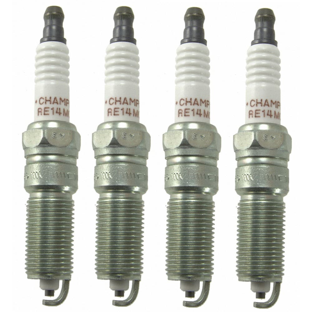 4 x Champion Spark Plugs RE14MCC5 (Part No. 470) - PT Cruiser, Dodge Neon / Stratus