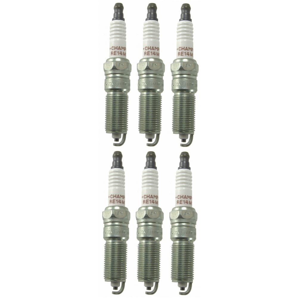 6 x Champion Spark Plugs RE14MCC5 (Part No. 470) - Chrysler 300, Dodge Charger / Magnum