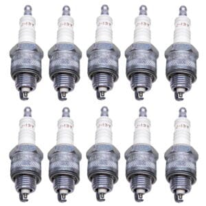 Box Of 10 Champion Vintage Classic Spark Plugs J13Y - In Original Packaging